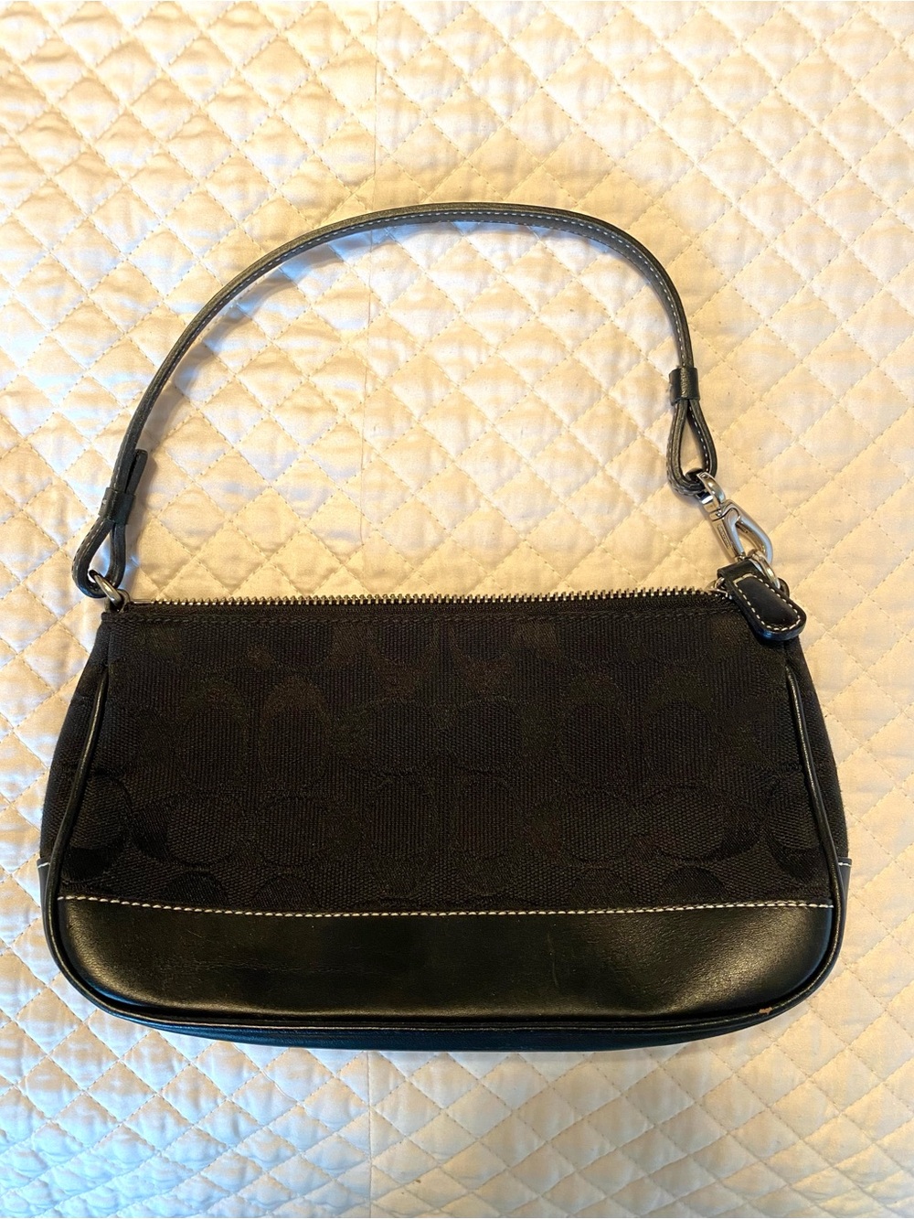 Vintage Y2K Coach Mini Signature Demi Bag
